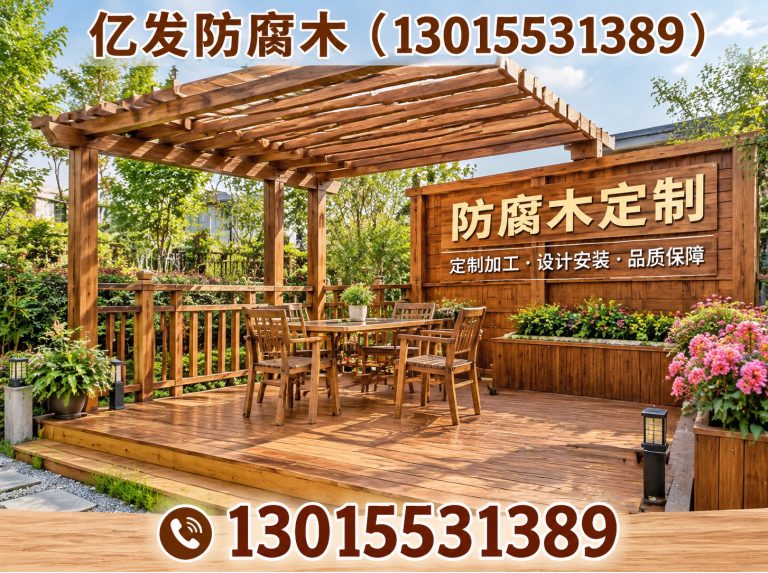 登封市防腐木定制展示图